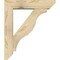 Ekena Millwork Funston Slat Rough Sawn Bracket w/ Offset Brace, Douglas Fir, 6"W x 24"D x 28"H BKT0604X24X28FST06RDF - alternate 2